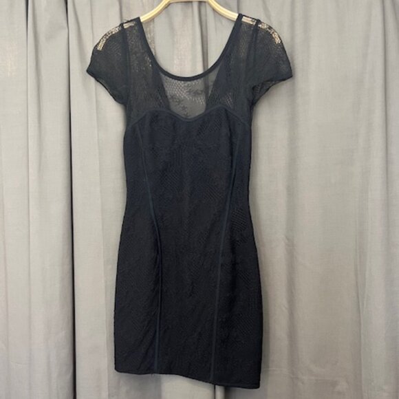 LINDA DRESNER BLACK DRESS - Picture 1 of 7